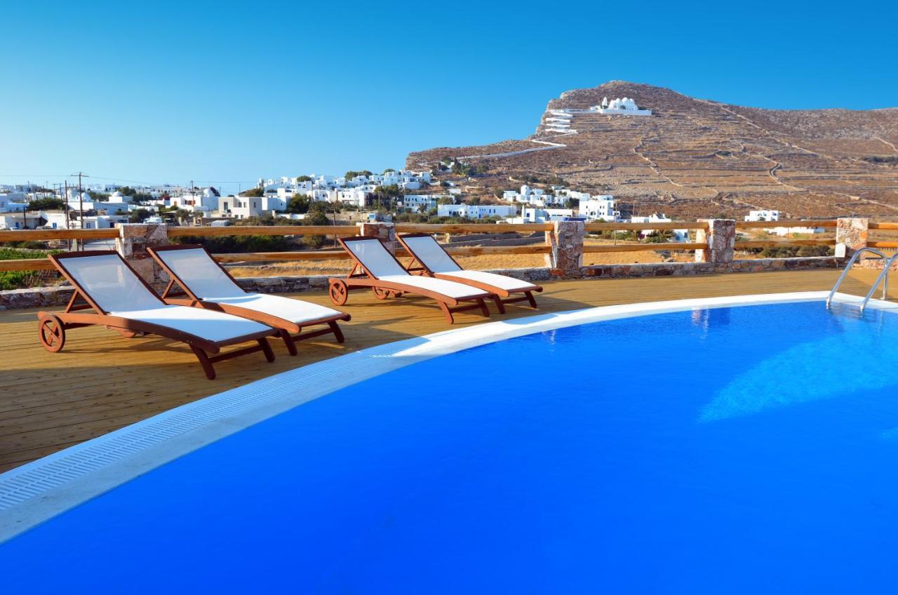 Aspalathras White Hotel Folégandros エクステリア 写真