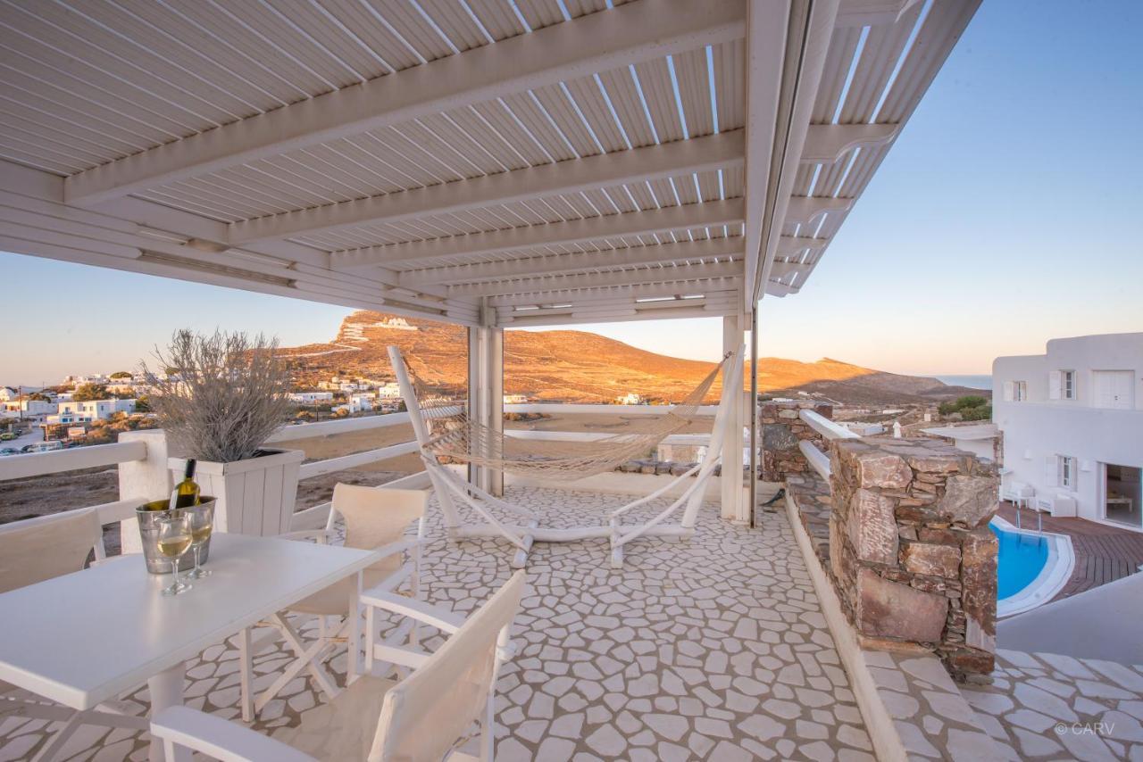 Aspalathras White Hotel Folégandros エクステリア 写真