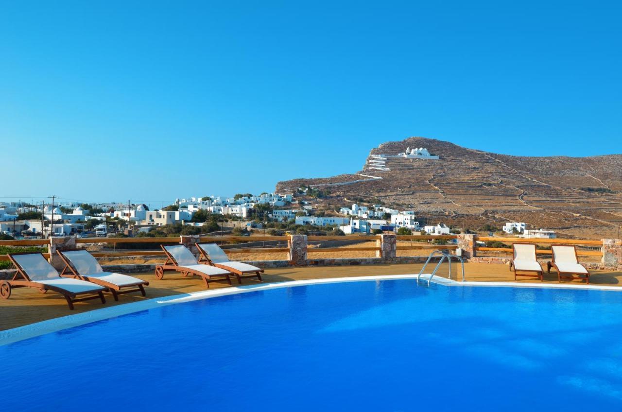 Aspalathras White Hotel Folégandros エクステリア 写真