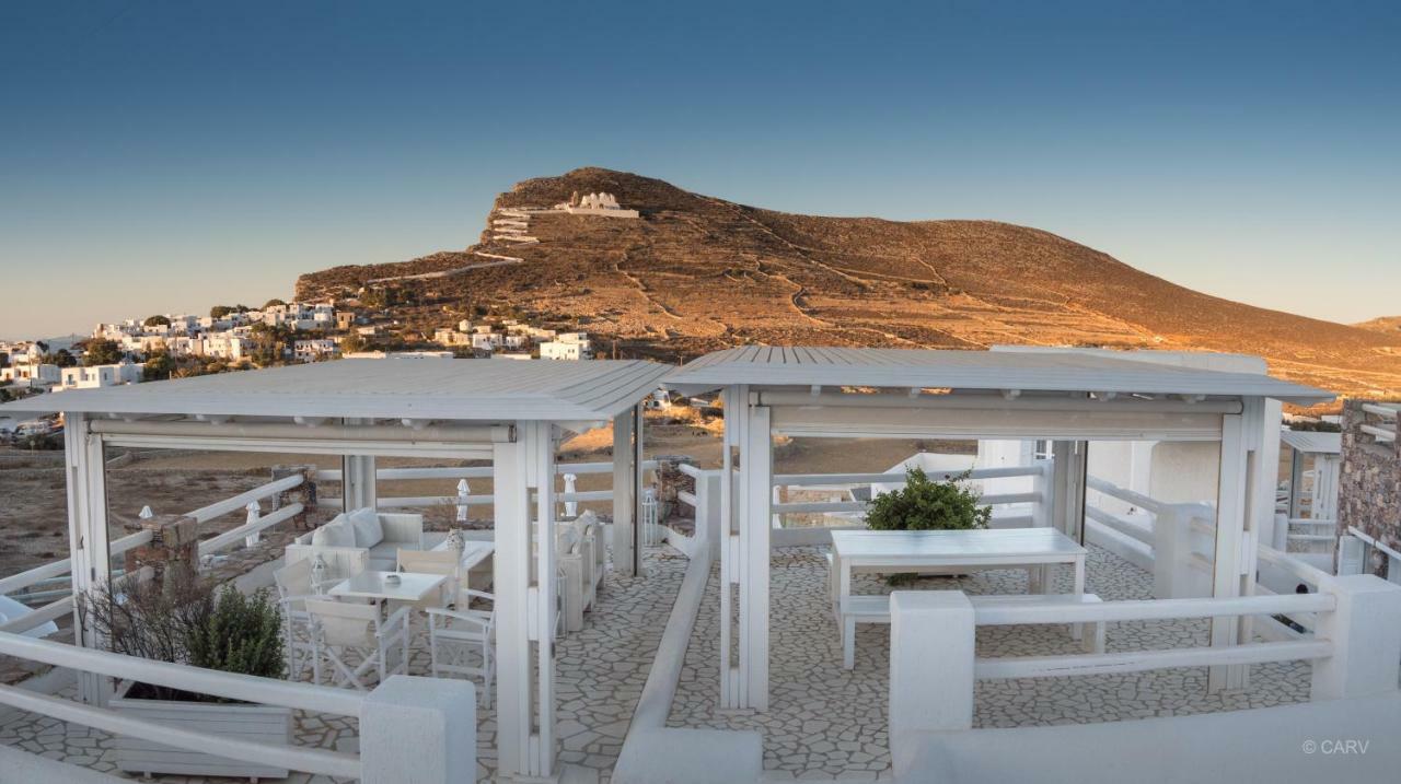 Aspalathras White Hotel Folégandros エクステリア 写真